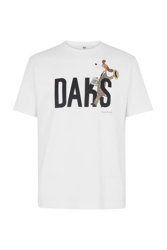 DAKS X Mr Slowboy Anniversary T-Shirt 'Boater'