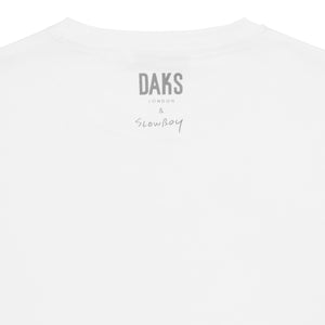 DAKS X Mr Slowboy Anniversary T-Shirt 'Boater'