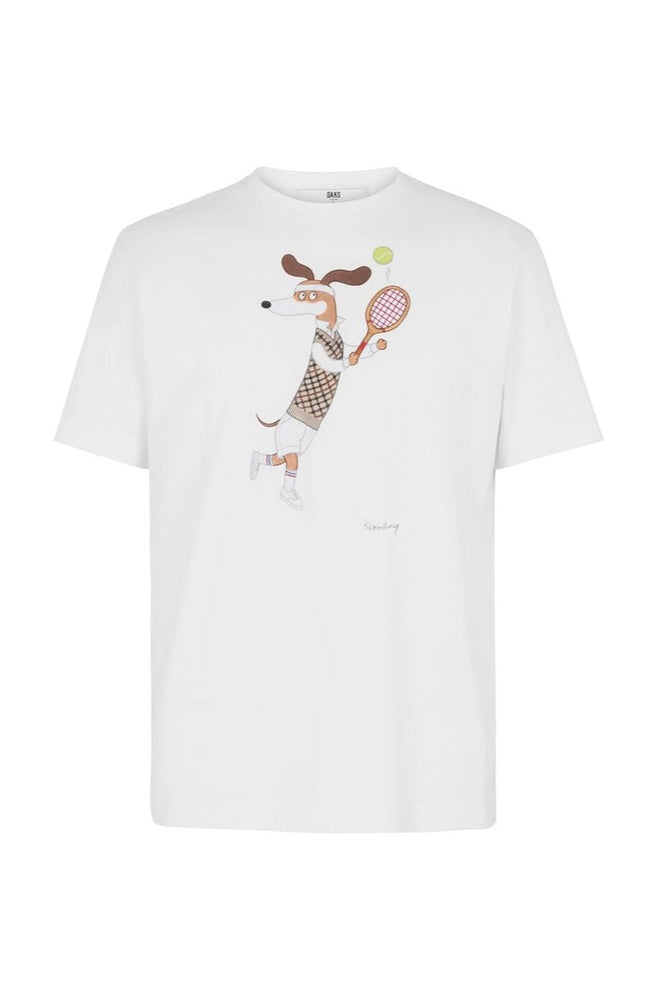 DAKS X Mr Slowboy Anniversary T-Shirt 'Tennis'