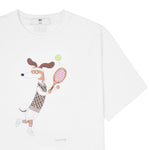 DAKS X Mr Slowboy Anniversary T-Shirt 'Tennis'