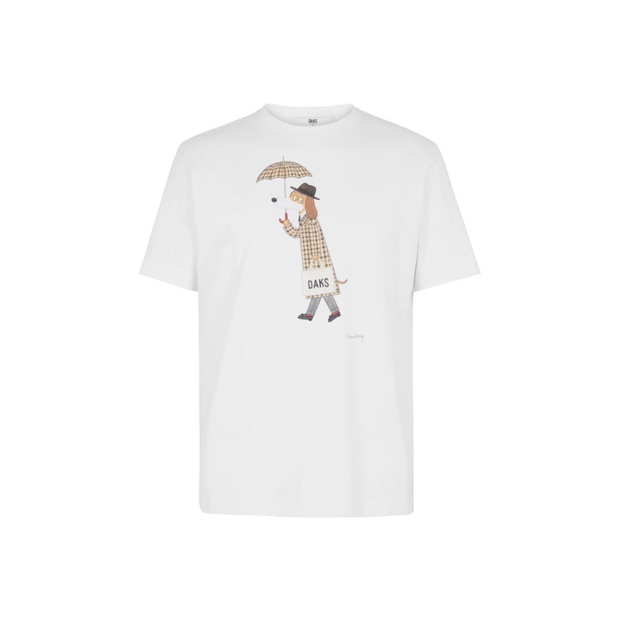 DAKS X Mr Slowboy Anniversary T-Shirt 'Rain' DAKS M