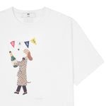DAKS X Mr Slowboy Anniversary T Shirt 'Champagne' DAKS M