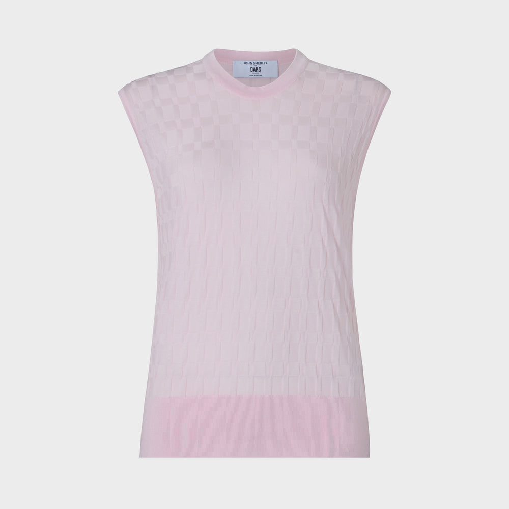 DAKS House Check Sleeveless Top