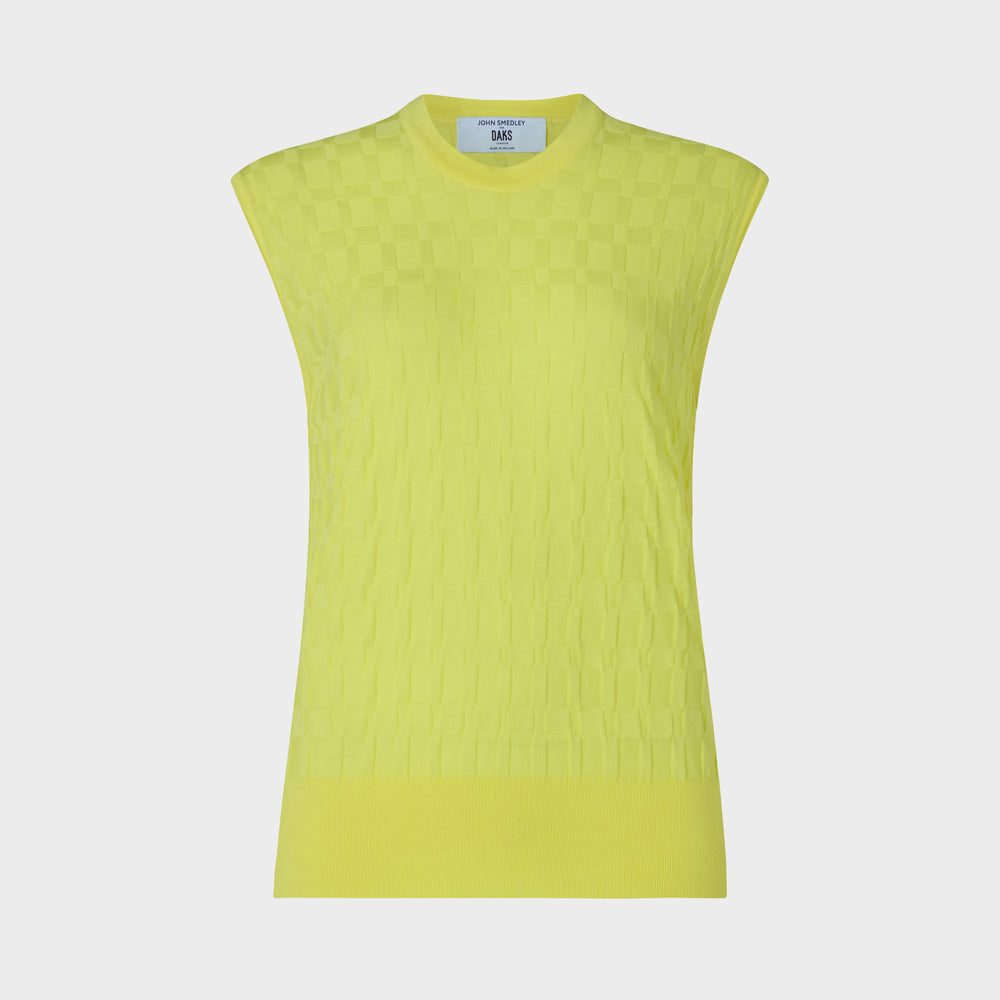 
                      
                        DAKS House Check Sleeveless Top
                      
                    