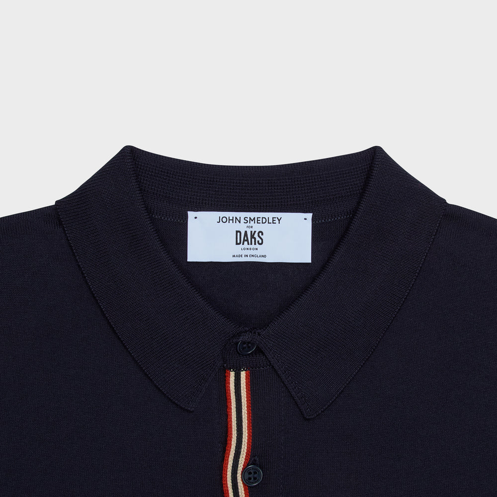 
                      
                        DAKS House Stripe Polo Shirt
                      
                    