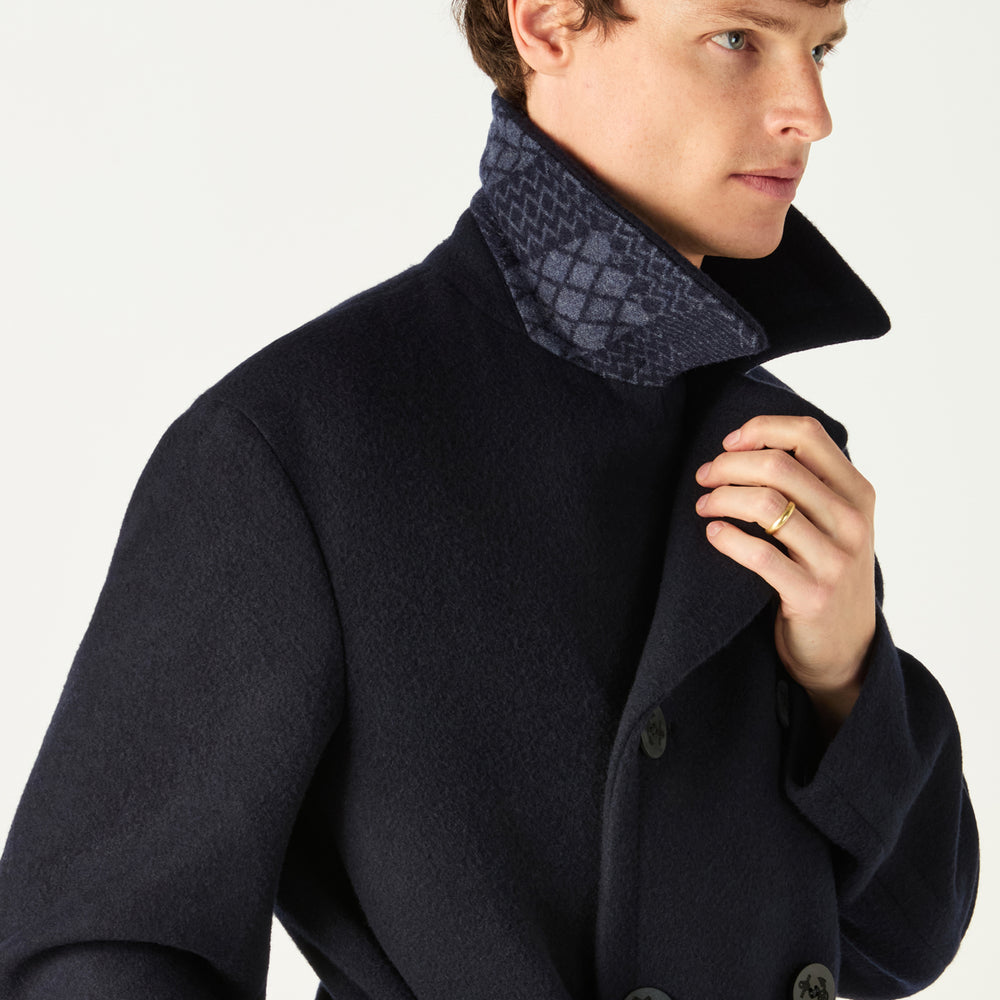 
                      
                        Belted Wool Peacoat
                      
                    