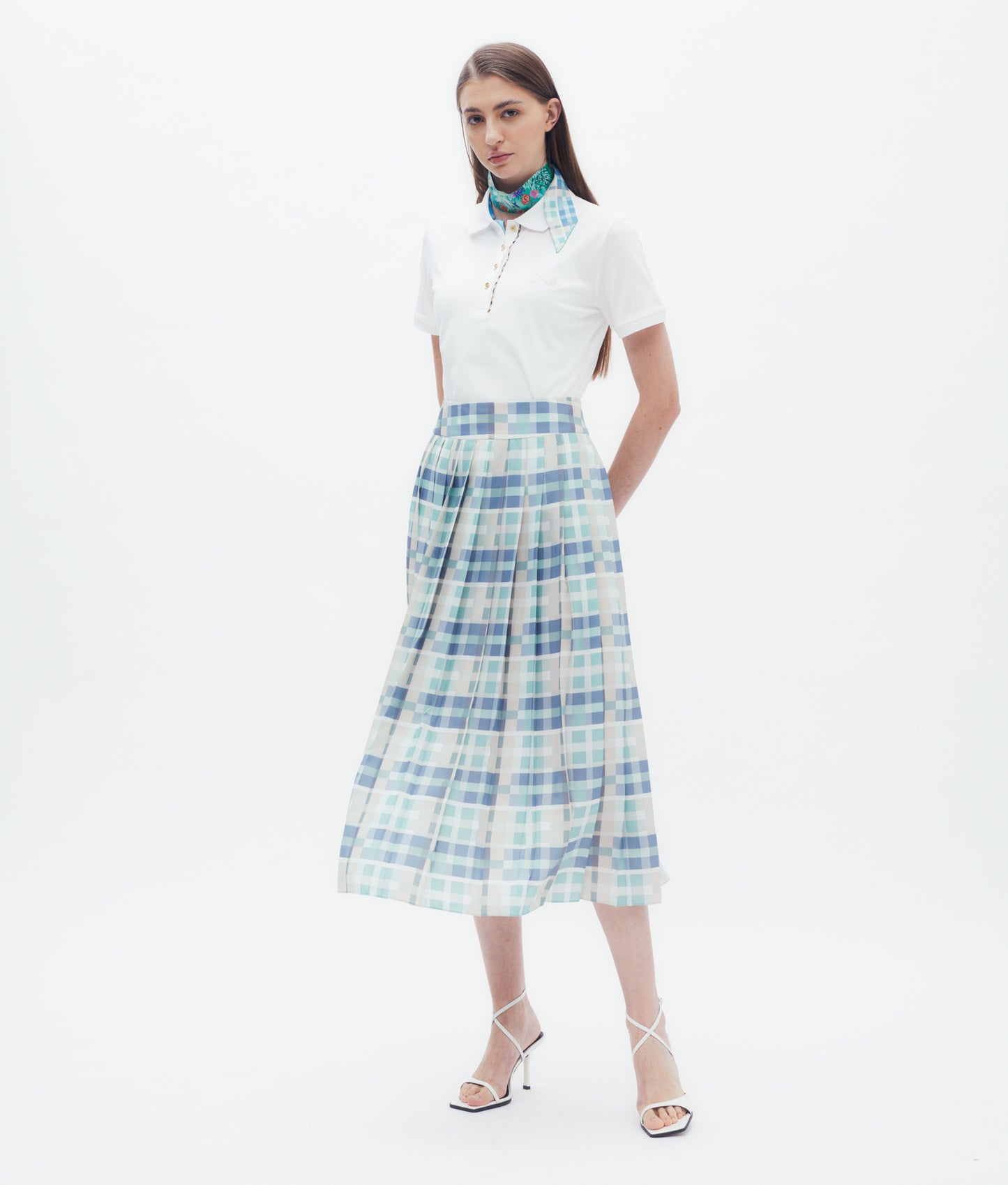 130th Anniversary Check Skirt DAKS Hong Kong