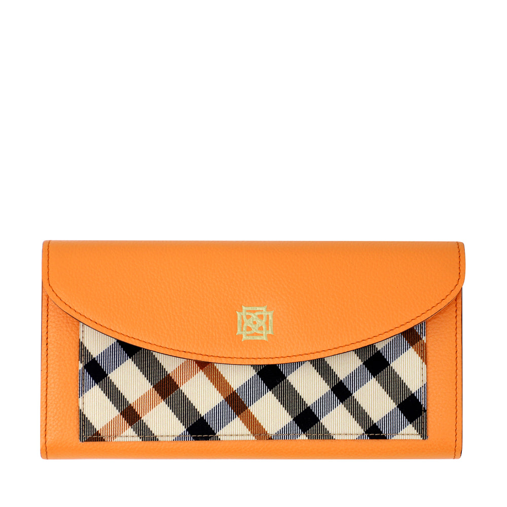 
                      
                        DD Logo House Check Long Wallet DAKS Hong Kong
                      
                    