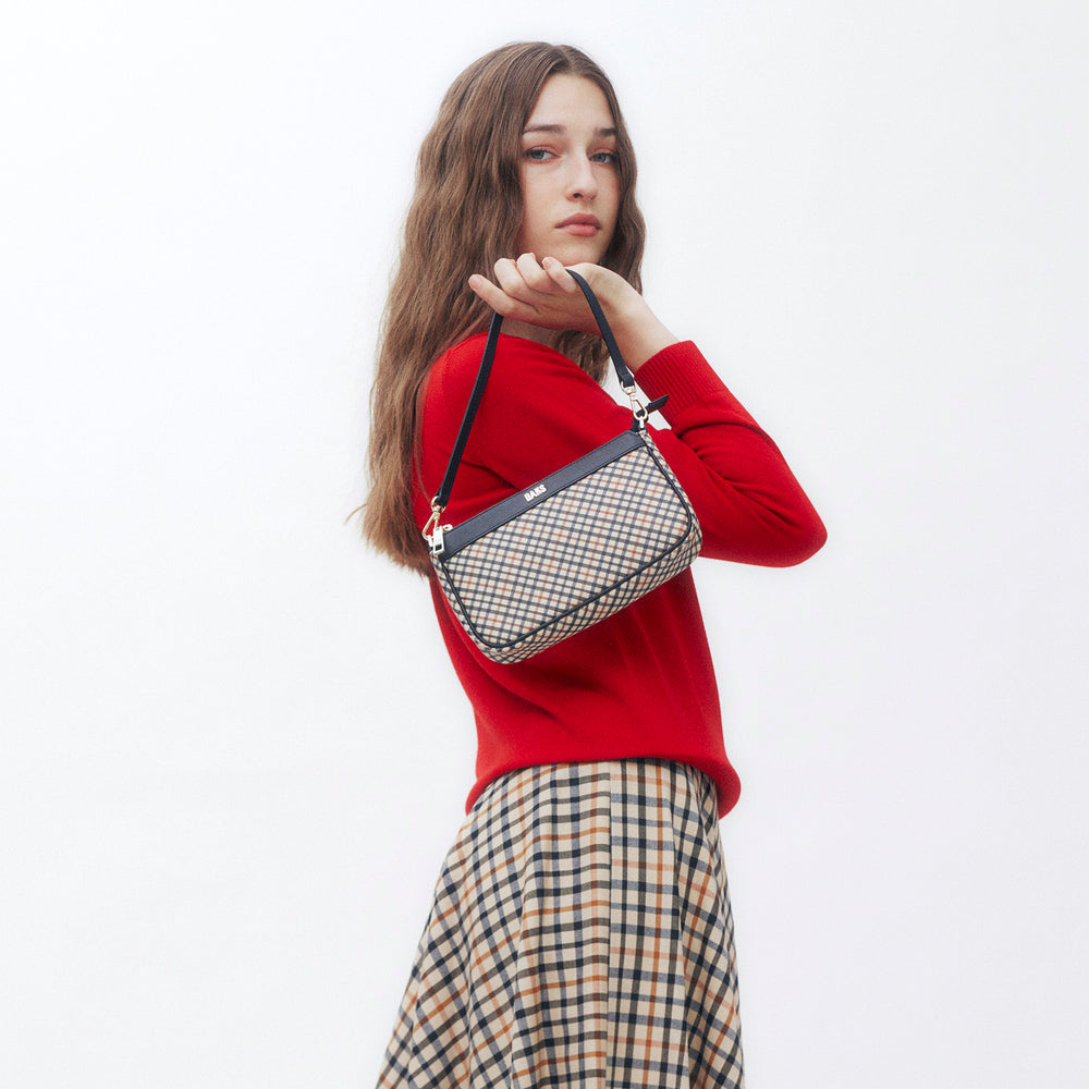 
                      
                        Bias Check Shoulder Bag
                      
                    