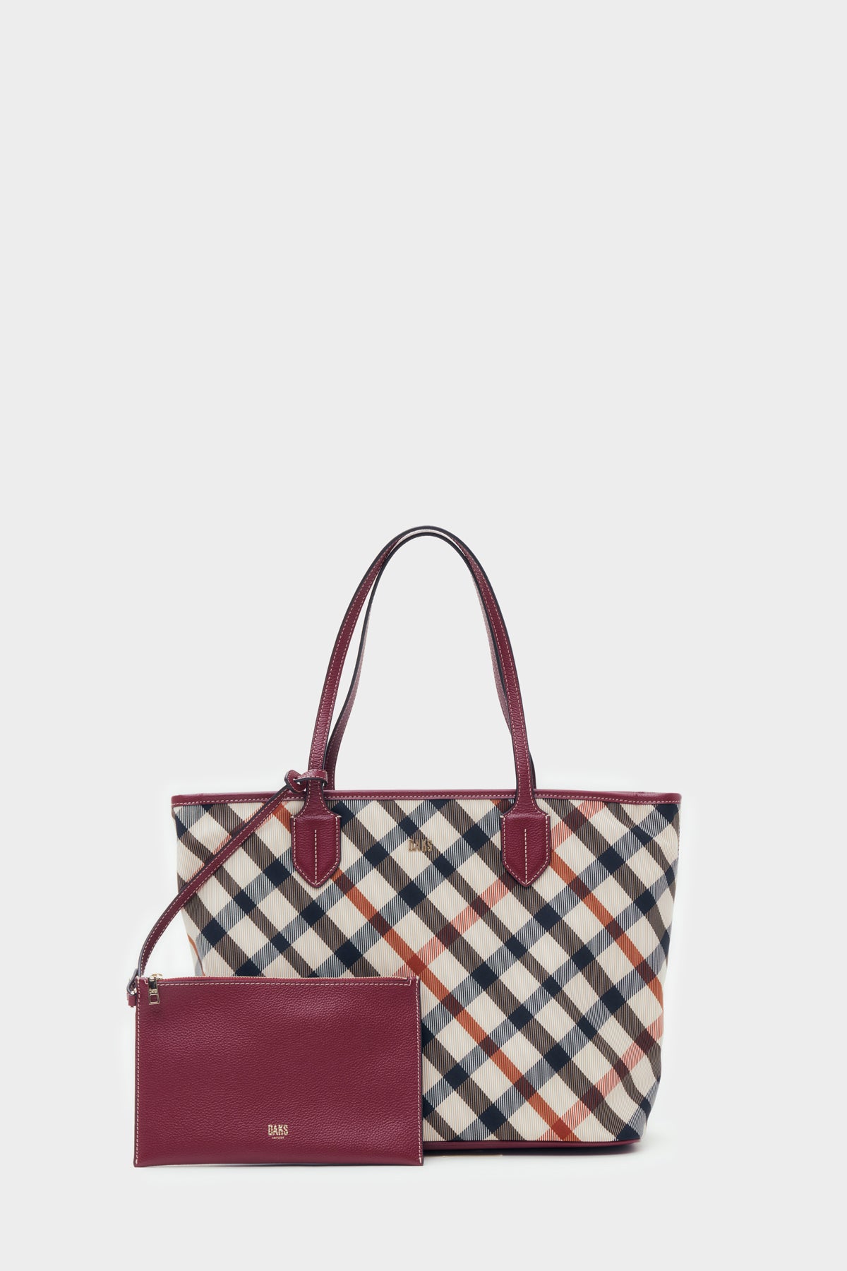 Bia House Check Tote Bag