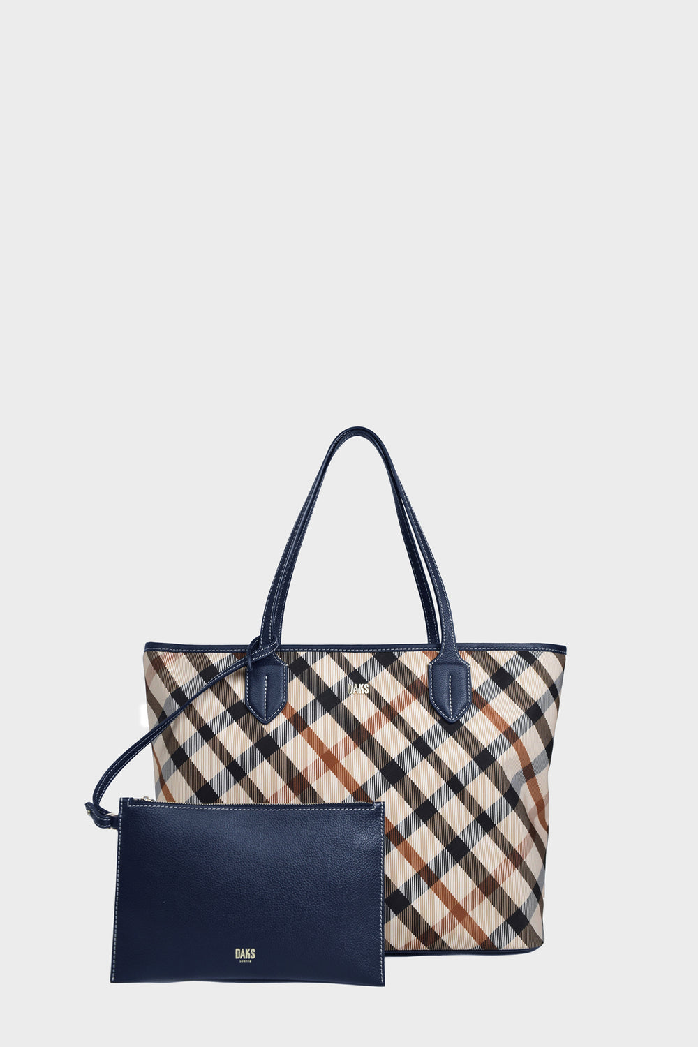 Bia House Check Tote Bag