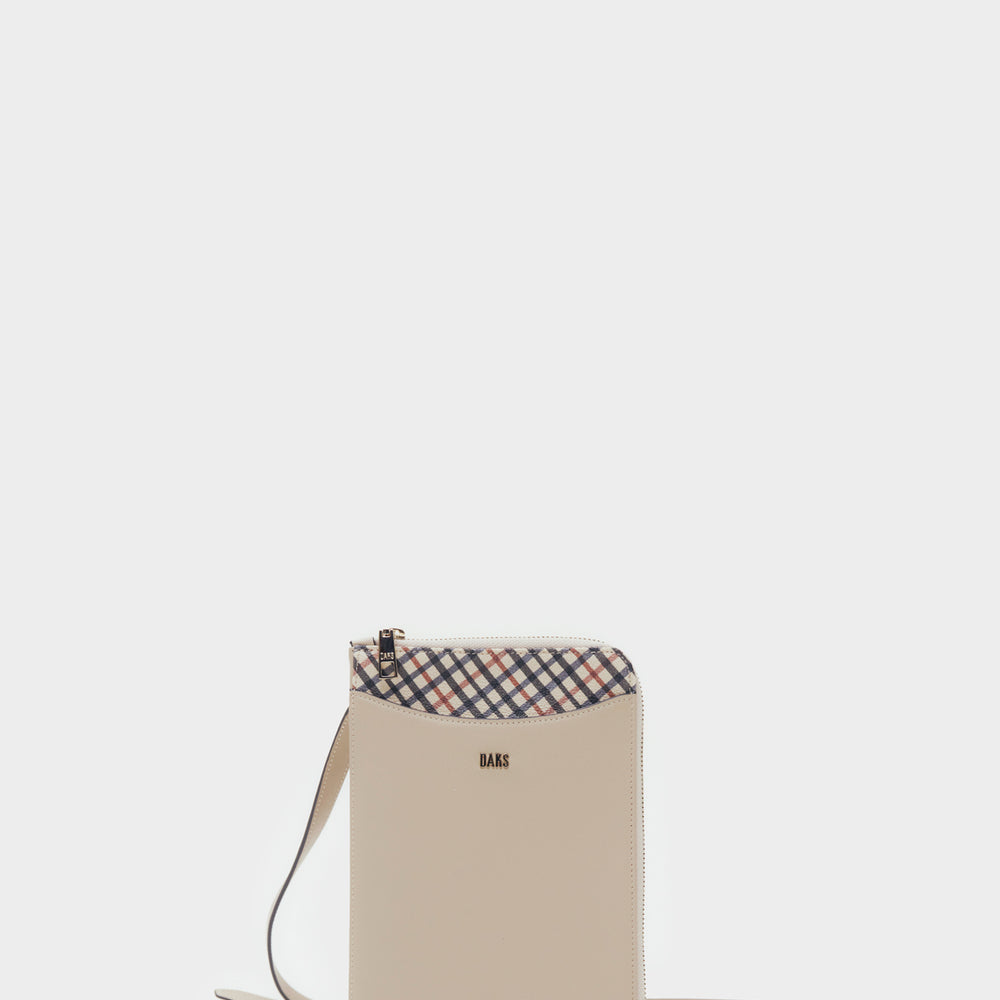 
                      
                        Bias House Check Passport Crossbody Bag
                      
                    