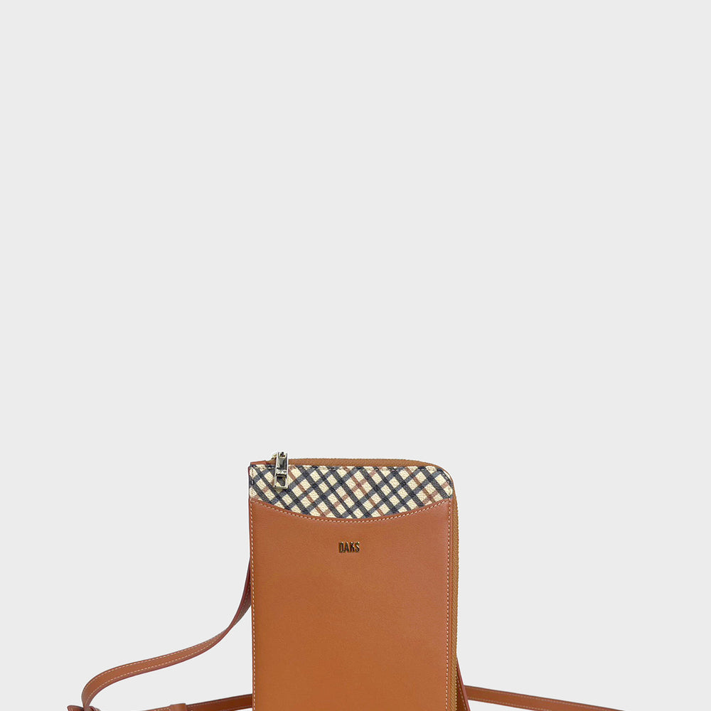 
                      
                        Bias House Check Passport Crossbody Bag
                      
                    