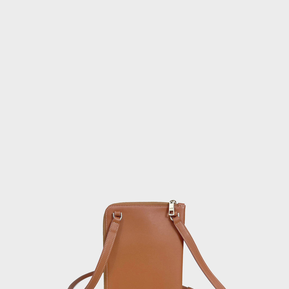 Bias House Check Passport Crossbody Bag