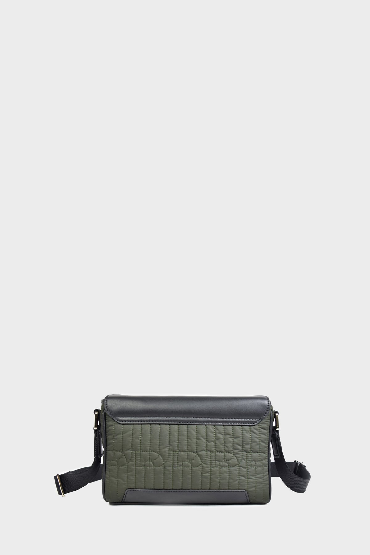 Logo Letter Quilted Crossbody Bag