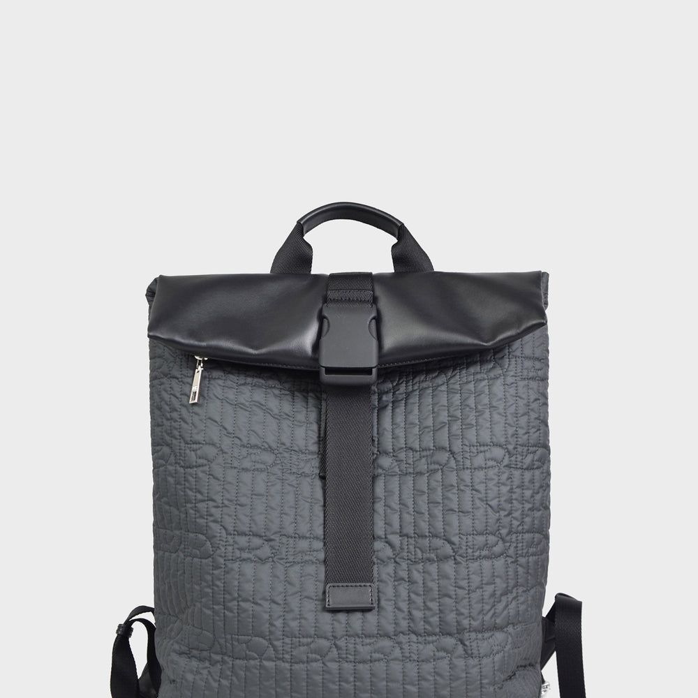 
                      
                        Logo Letter Quilted Backpack
                      
                    