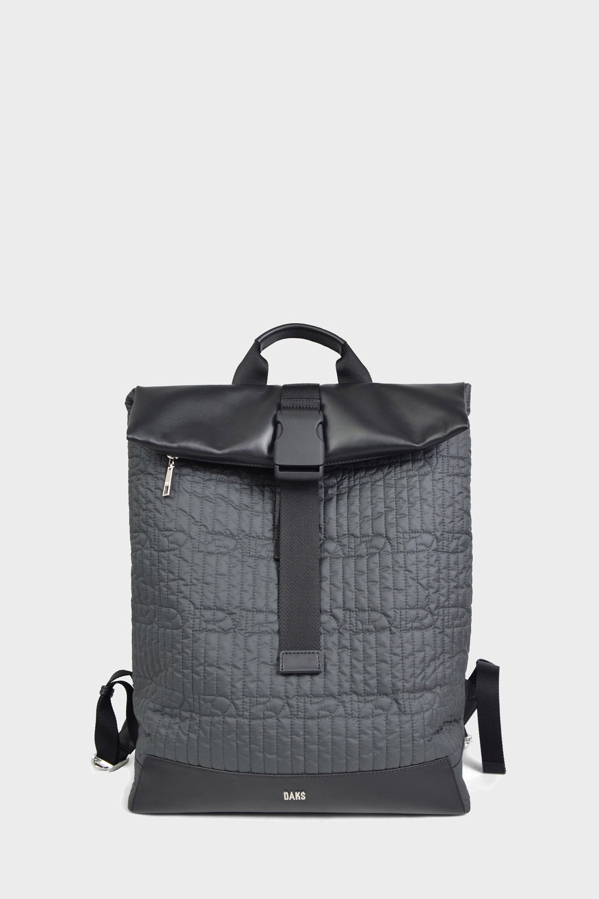 Logo Letter Quilted Backpack