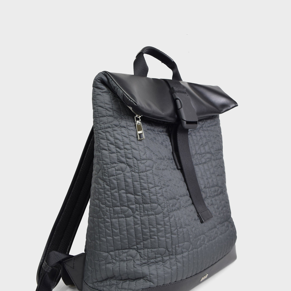 
                      
                        Logo Letter Quilted Backpack
                      
                    