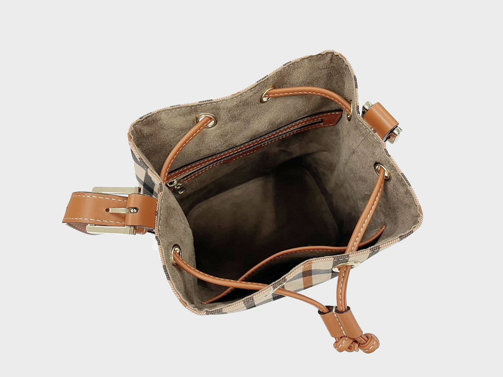 House Check Bucket Bag – DAKS Hong Kong
