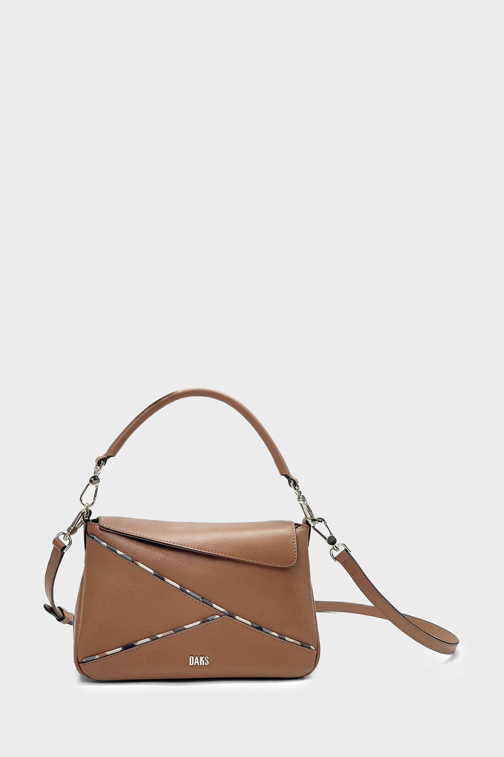 House Check Piping Shoulder Bag