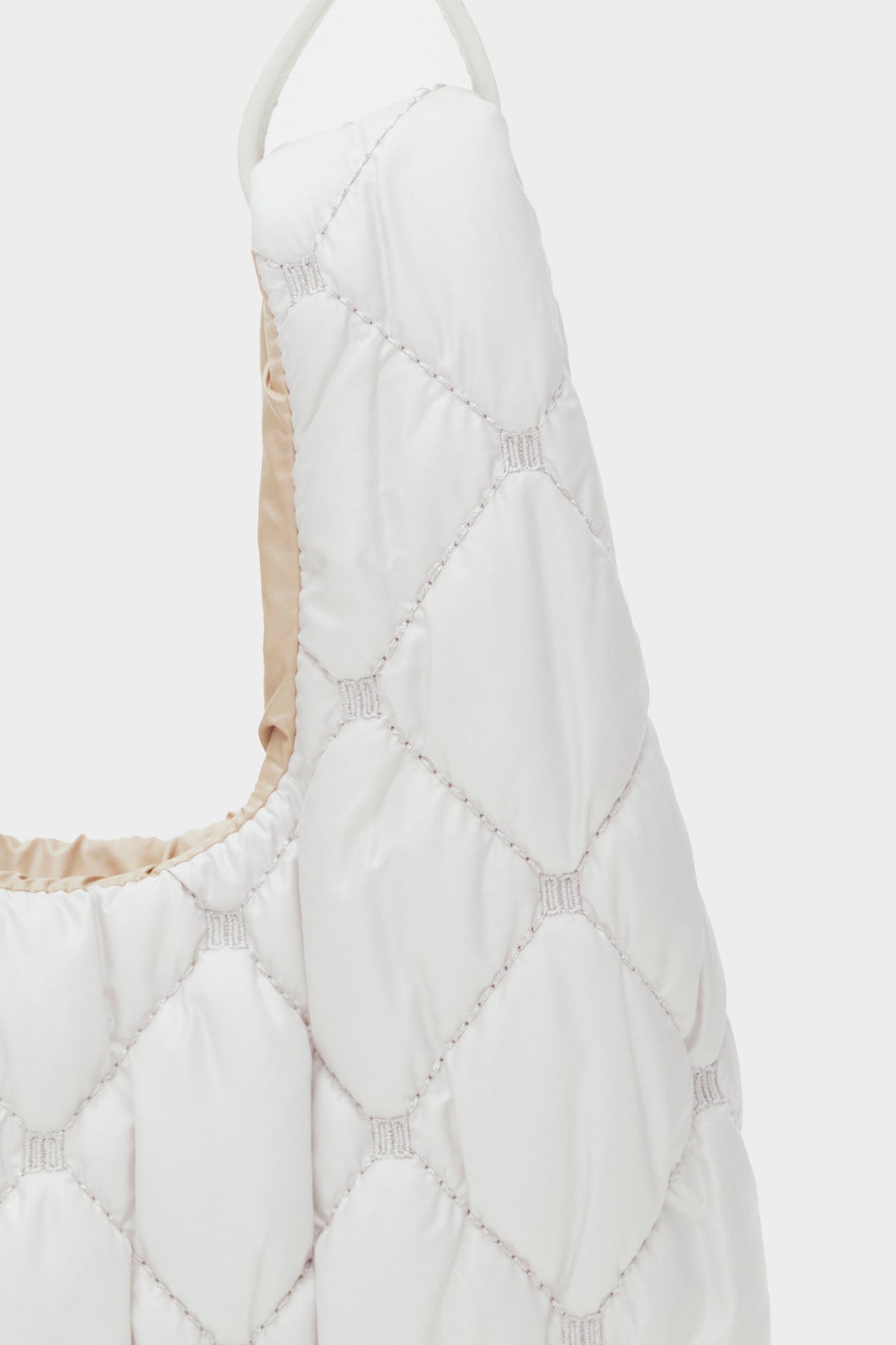 DD Puffer Quilted Crossbody Bag