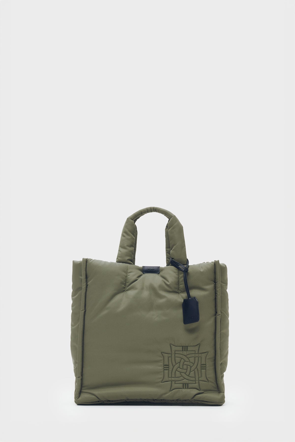 Interlocking DD Logo Puffer Tote Bag