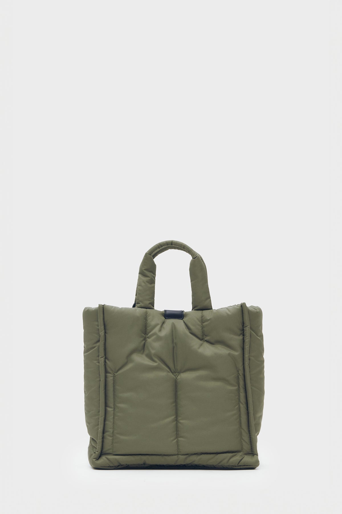 Interlocking DD Logo Puffer Tote Bag