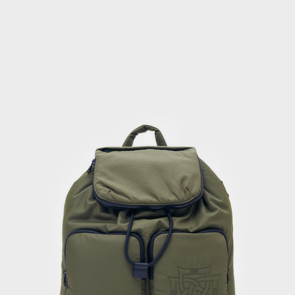 
                      
                        Interlocking DD Logo Puffer Backpack
                      
                    