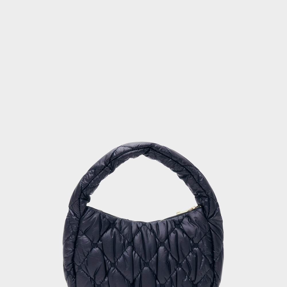 DD Puffer Quilted Shoulder Bag