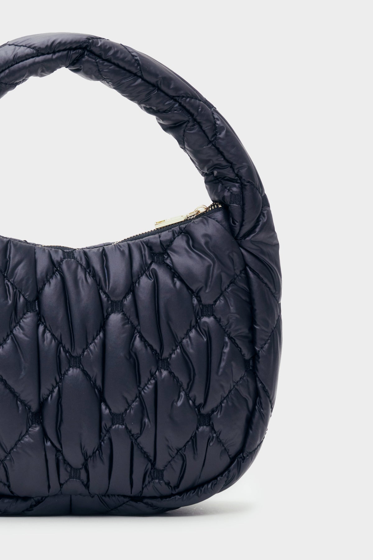 DD Puffer Quilted Shoulder Bag