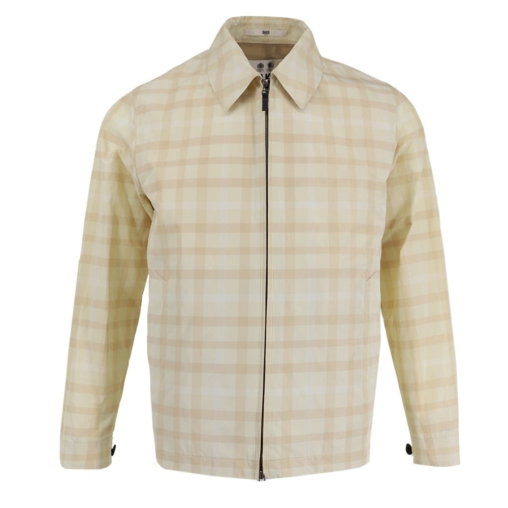 Mens Check Woven Blouson